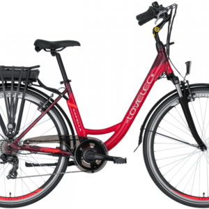 Vélo électrique de ville LOVELEC Capella Rouge/Ruby