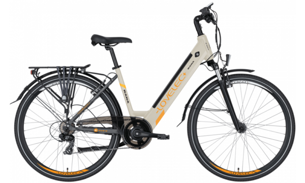 Vélo électrique de ville Lovelec Rana Beige / Black