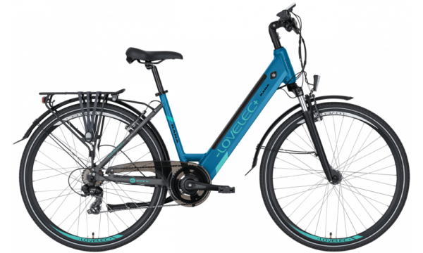 Vélo électrique de ville LOVELEC Rana Bleu/Azur