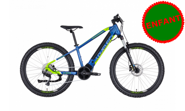 Vélo électrique de montagne VTT LOVELEC Scramjet  (cadre 14'') enfant